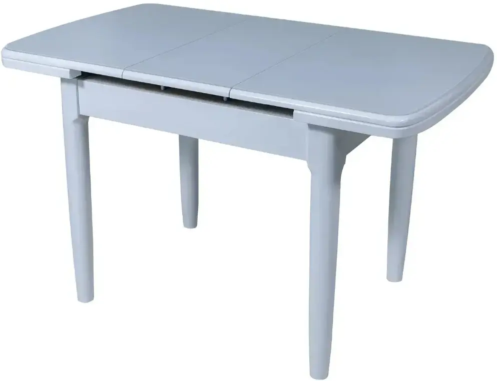 Set de sufragerie Magnusplus DT A56 70x90/120cm + DC 6401 Velour №4 1+4 (White/Ivory) - 3