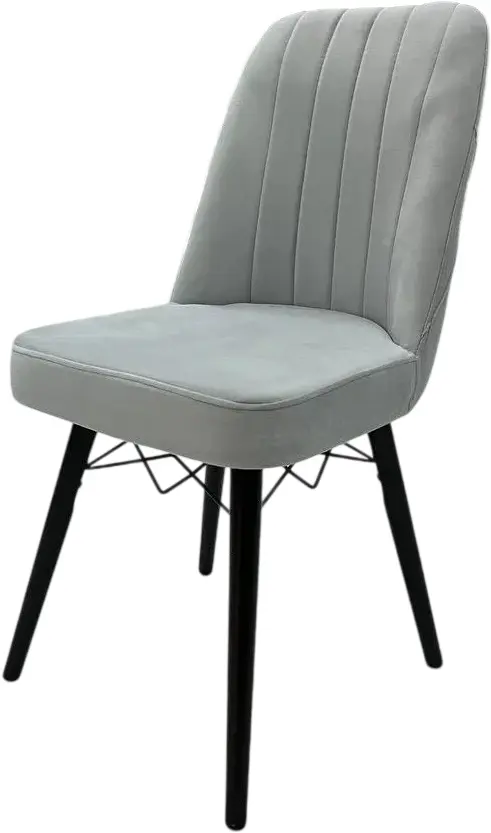 Обеденный набор Magnusplus Modern/Karegold 110/140x70 1+4 (Black Marble/Grey/Black) - 3