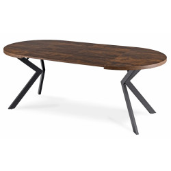 Set masa + 4 scaune Mebel Elite Lukas 100-250/Rick (Rustic Oak/Brown) Thumb