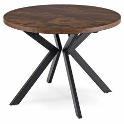 Set masa + 4 scaune Mebel Elite Lukas 100-250/Rick (Rustic Oak/Brown) Thumb