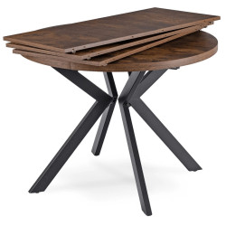 Set masa + 4 scaune Mebel Elite Lukas 100-250/Rick (Rustic Oak/Brown) Thumb