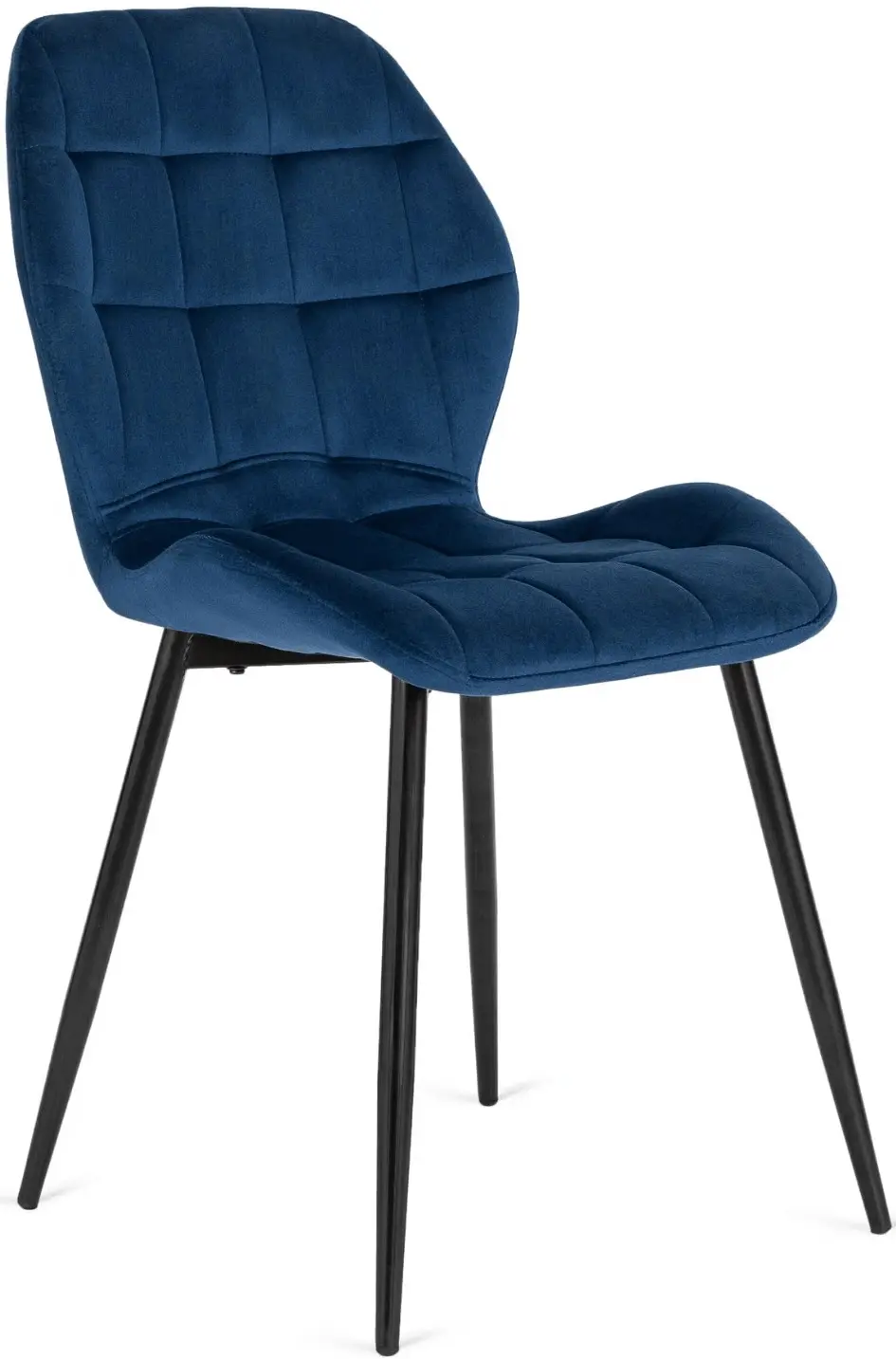 Обеденный набор 1+4 Mebel Elite Clark 120/160 Lucky (White/Black/Dark Blue) - 6