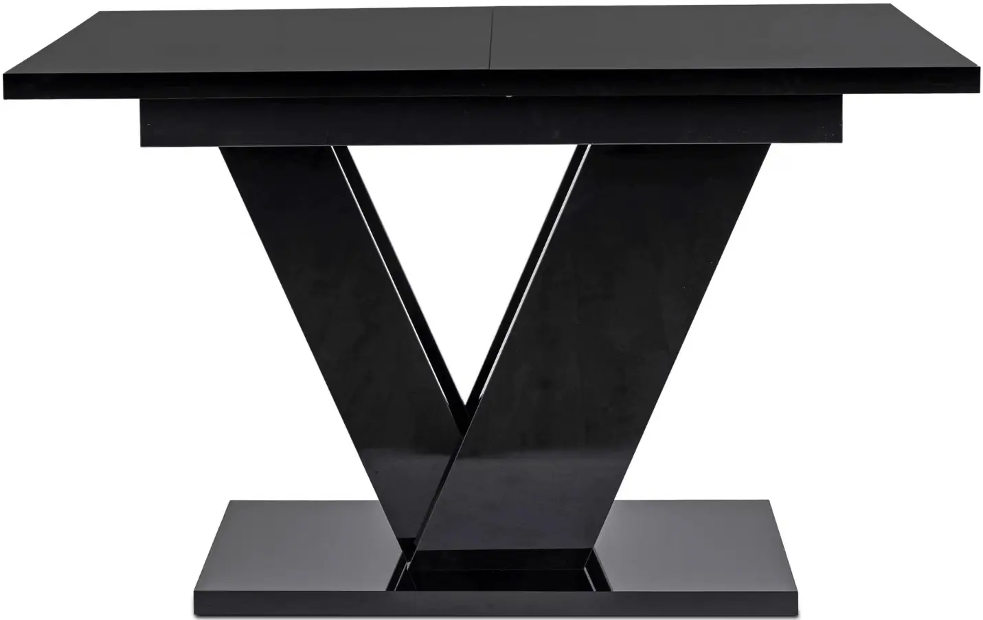 Обеденный набор 1+4 Mebel Elite Clark 120/160 Rick (Black/Grey) - 2