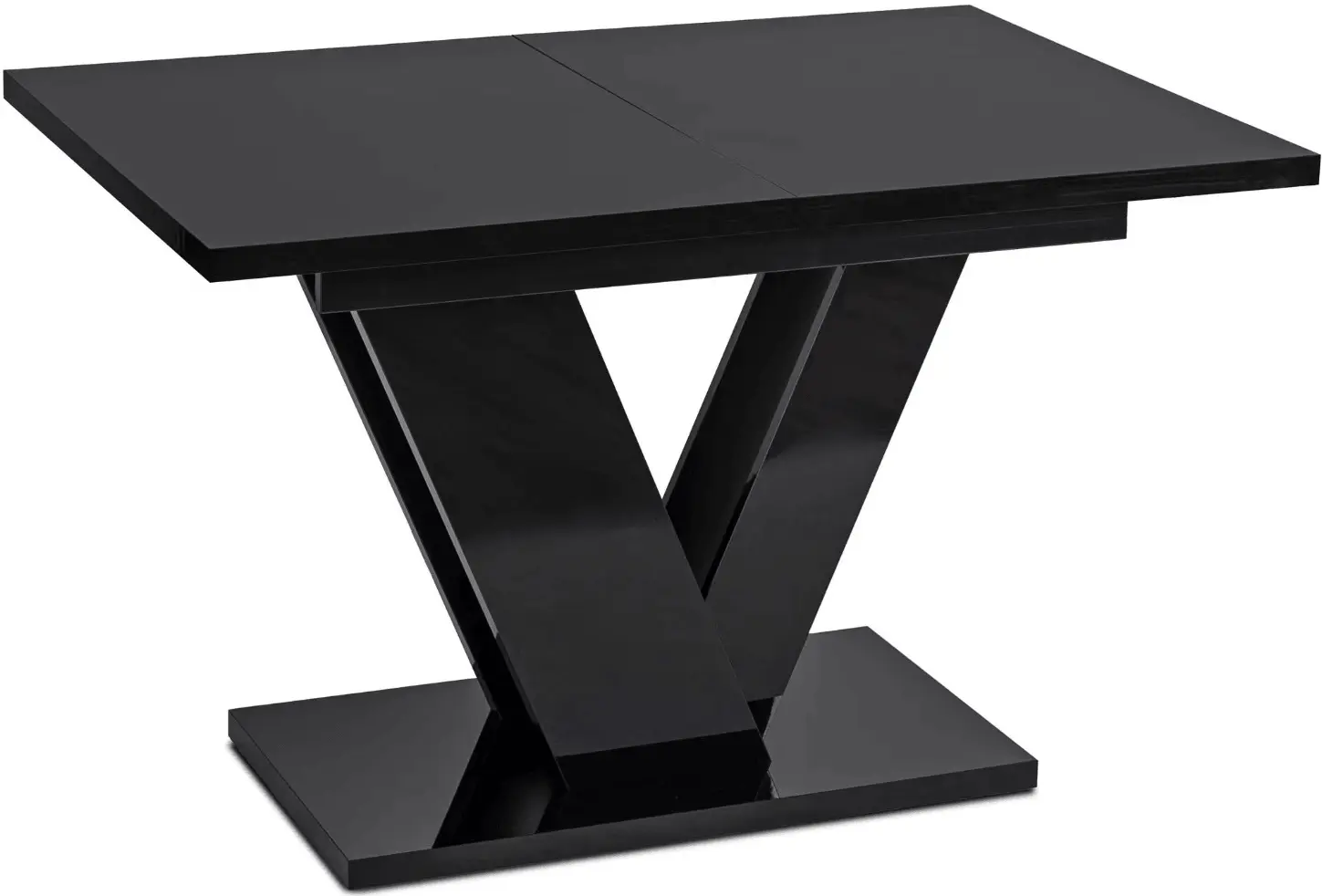 Обеденный набор 1+4 Mebel Elite Clark 120/160 Rick (Black/Grey) - 3