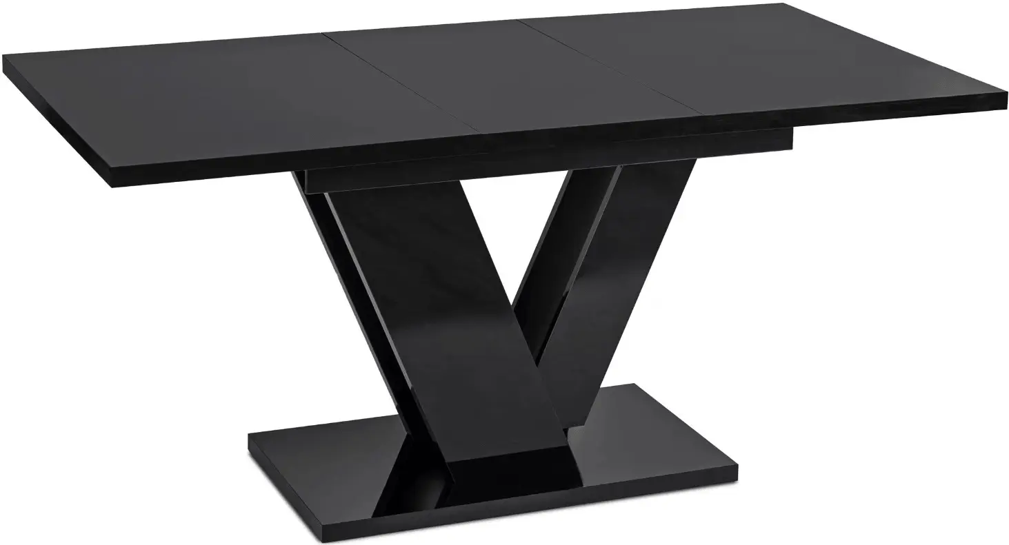 Обеденный набор 1+4 Mebel Elite Clark 120/160 Rick (Black/Grey) - 4