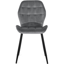 Обеденный набор 1+4 Mebel Elite Dorian 80/160 Lucky (Rustic Oak/Black/Grey) Thumb