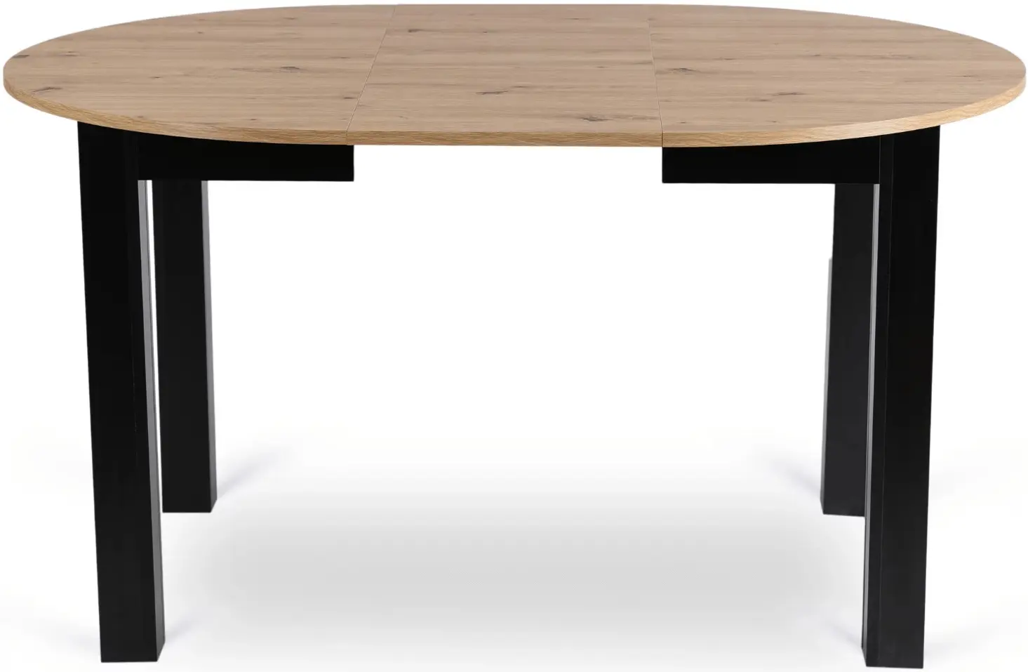 Обеденный набор 1+4 Mebel Elite Harry 102/142 Peru (Artisan Oak/Black) - 5