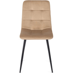 Обеденный набор 1+4 Mebel Elite Harry 102/142 Peru (Craft Oak/Black/Beige) Thumb
