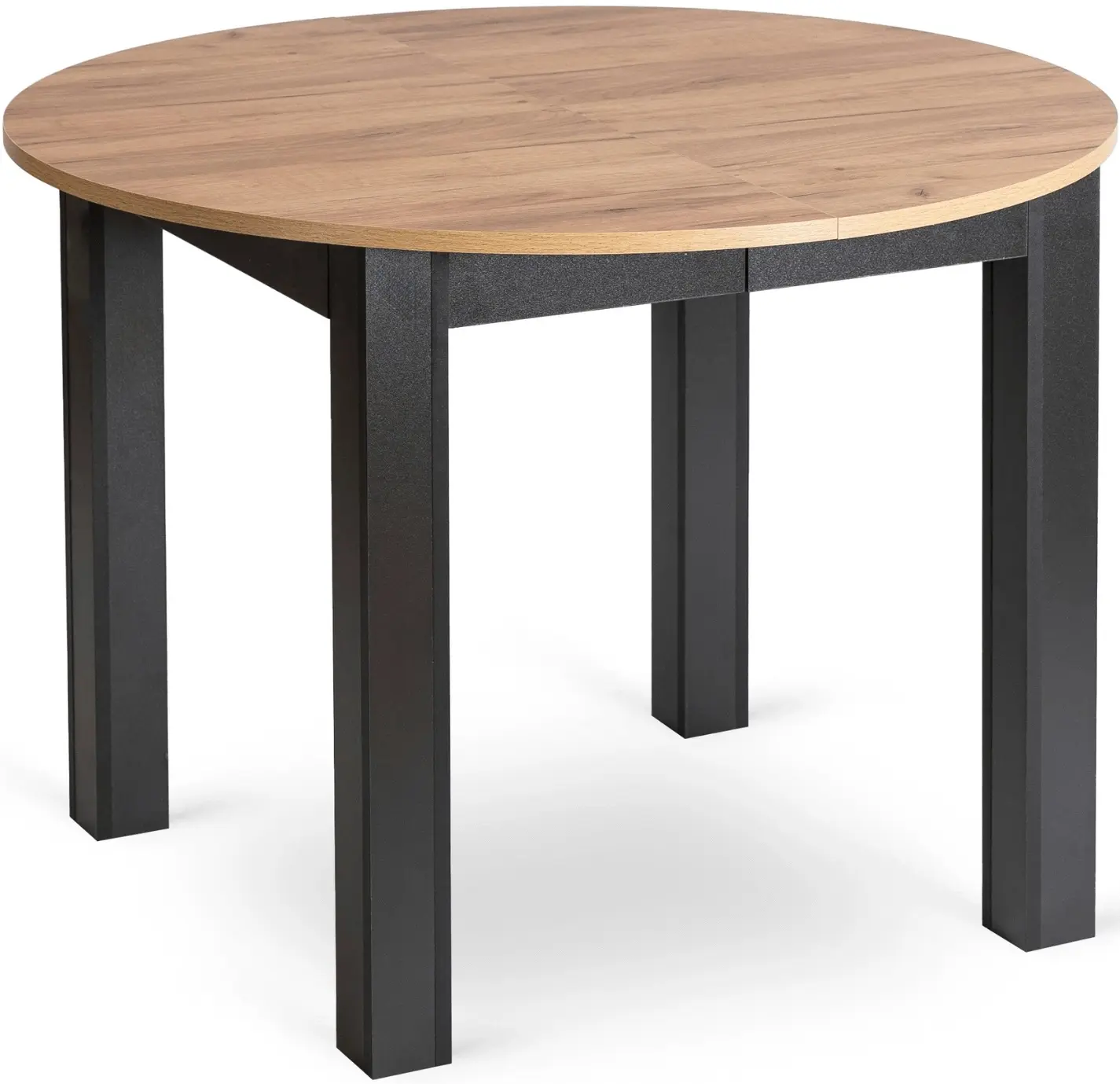 Обеденный набор 1+4 Mebel Elite Harry 102/142 Rick (Craft Oak/Black/Mustard) - 2