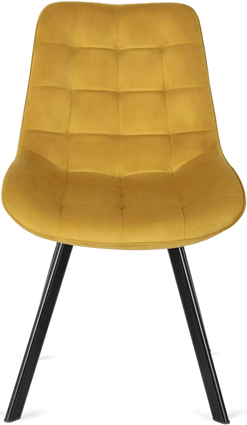 Обеденный набор 1+4 Mebel Elite Harry 102/142 Rick (Craft Oak/Black/Mustard) - 6