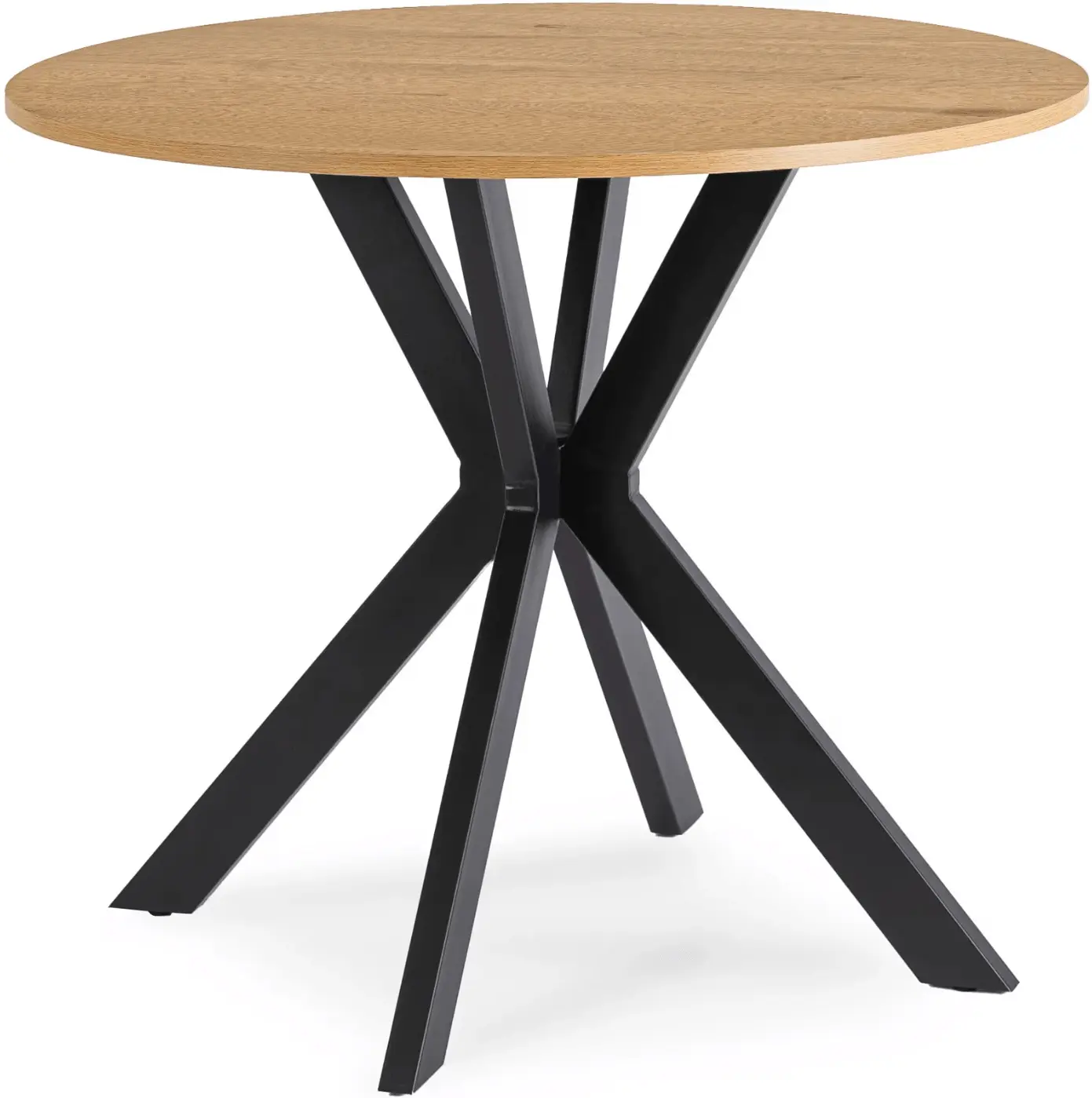 Обеденный набор 1+4 Mebel Elite Lauren 90 Robin (Golden Oak/Black) - 3