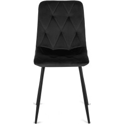 Обеденный набор 1+4 Mebel Elite Lauren 90 Robin (Golden Oak/Black) Thumb
