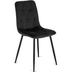 Обеденный набор 1+4 Mebel Elite Lauren 90 Robin (Golden Oak/Black) Thumb
