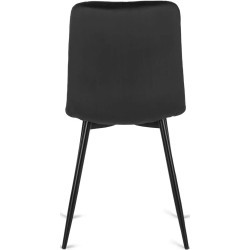 Обеденный набор 1+4 Mebel Elite Lauren 90 Robin (Golden Oak/Black) Thumb