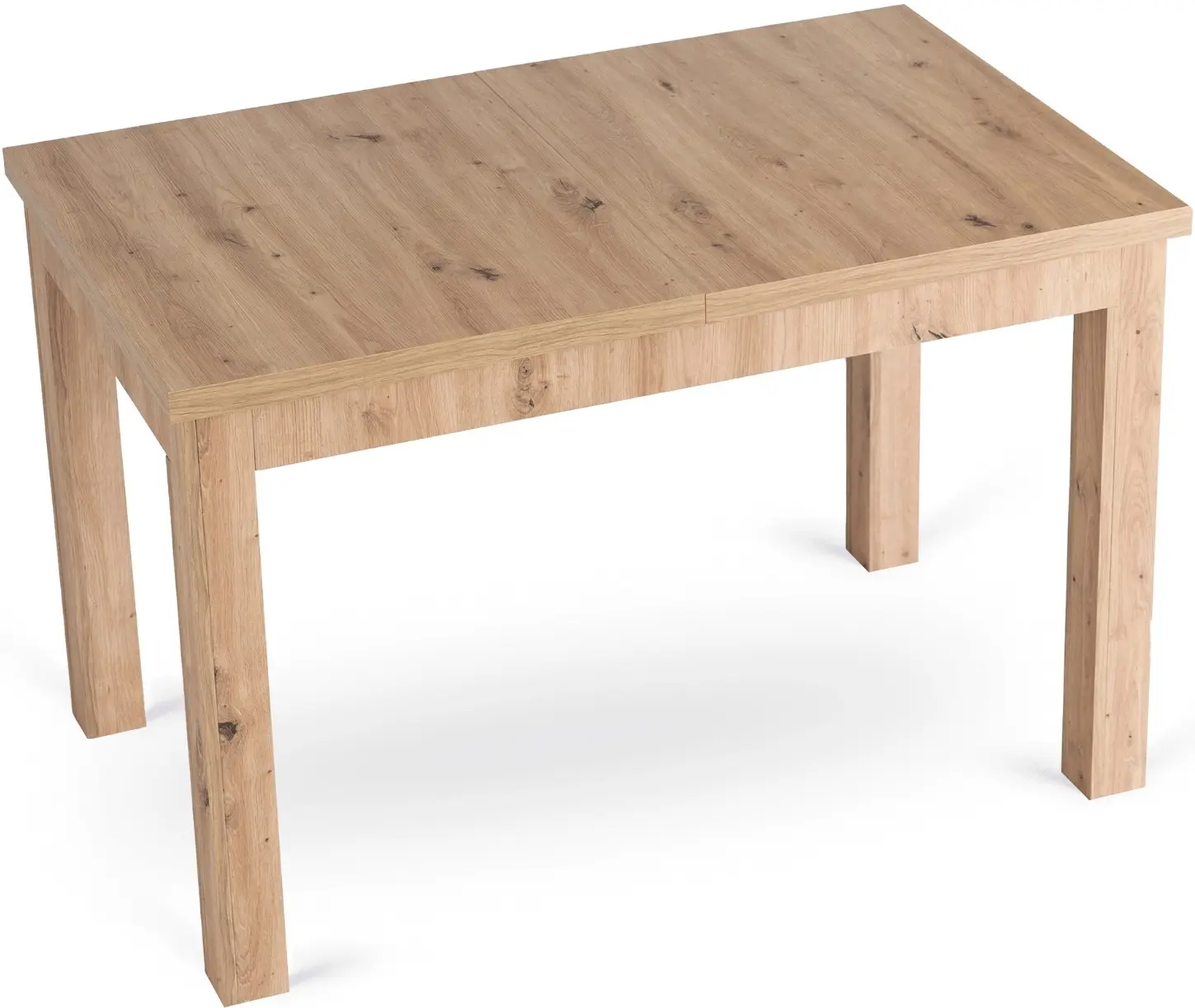 Обеденный набор 1+4 Mebel Elite Skubi 120/160 Rodri (Artisan Oak/Beige) - 2