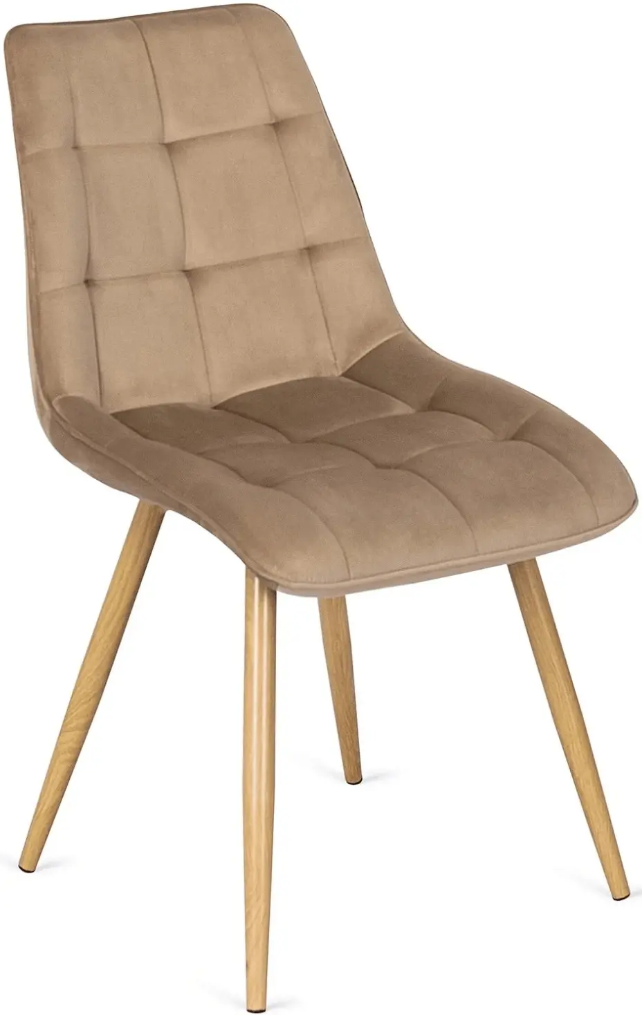 Обеденный набор 1+4 Mebel Elite Skubi 120/160 Rodri (Artisan Oak/Beige) - 7