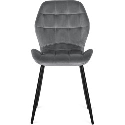Обеденный набор 1+6 Mebel Elite Dorian 80/160 Lucky (Rustic Oak/Black/Grey) Thumb