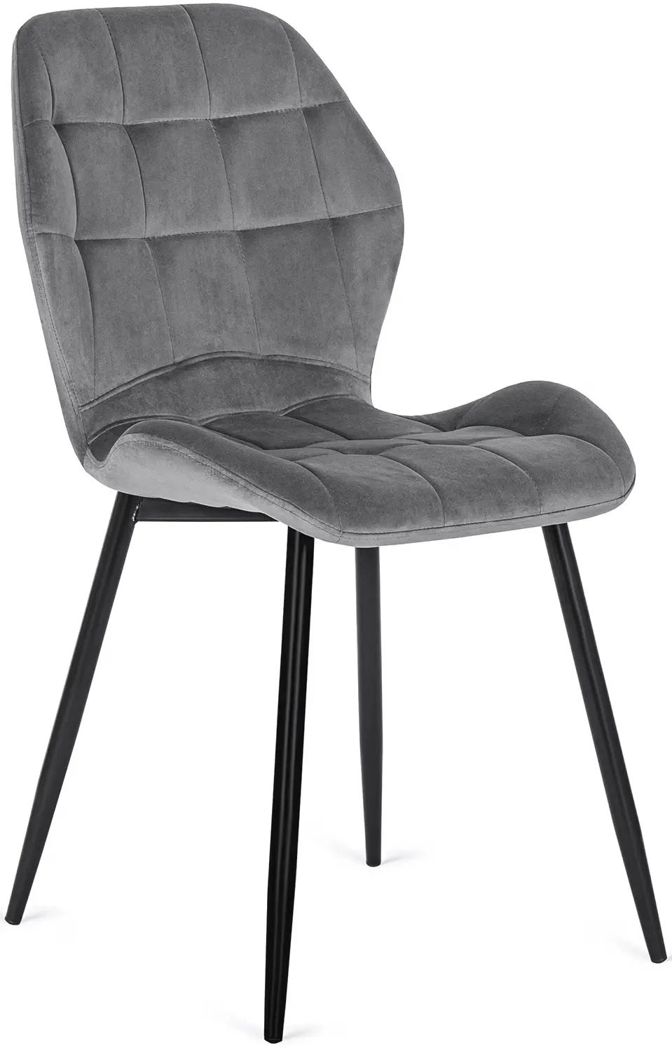 Обеденный набор 1+6 Mebel Elite Dorian 80/160 Lucky (Rustic Oak/Black/Grey) - 8