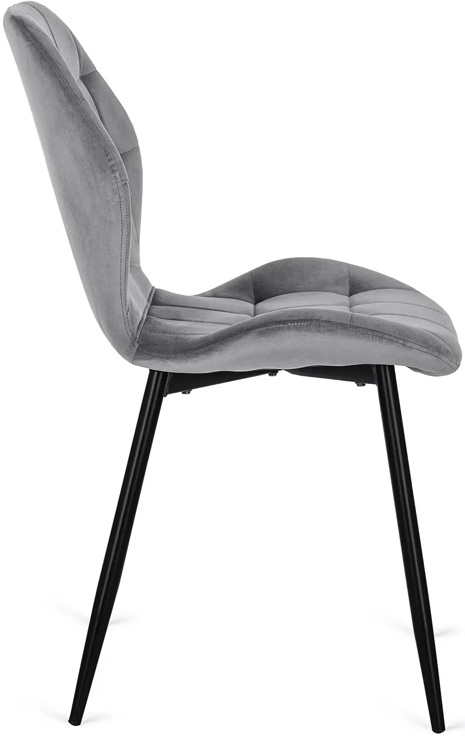 Обеденный набор 1+6 Mebel Elite Dorian 80/160 Lucky (Rustic Oak/Black/Grey) - 9