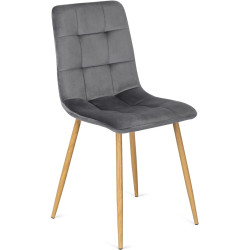 Обеденный набор 1+6 Mebel Elite Harry 102/142 Fredy (Artisan Oak/Grey) Thumb