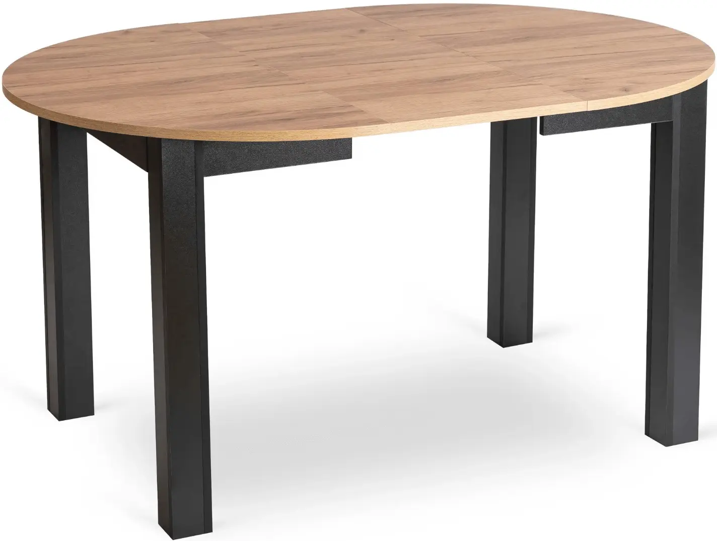 Обеденный набор 1+6 Mebel Elite Harry 102/142 Peru (Craft Oak/Black) - 3