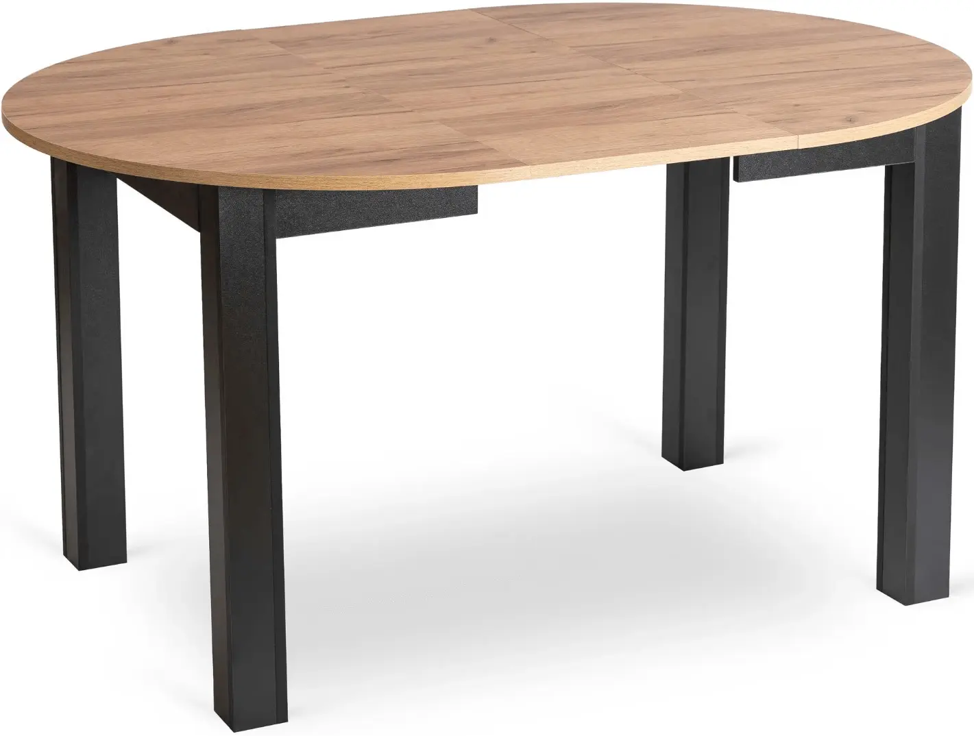 Обеденный набор 1+6 Mebel Elite Harry 102/142 Peru (Craft Oak/Black/Beige) - 4