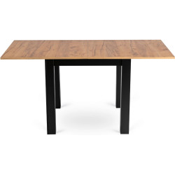 Обеденный набор 1+6 Mebel Elite Max 80/160 Peru (Craft Oak/Black) Thumb