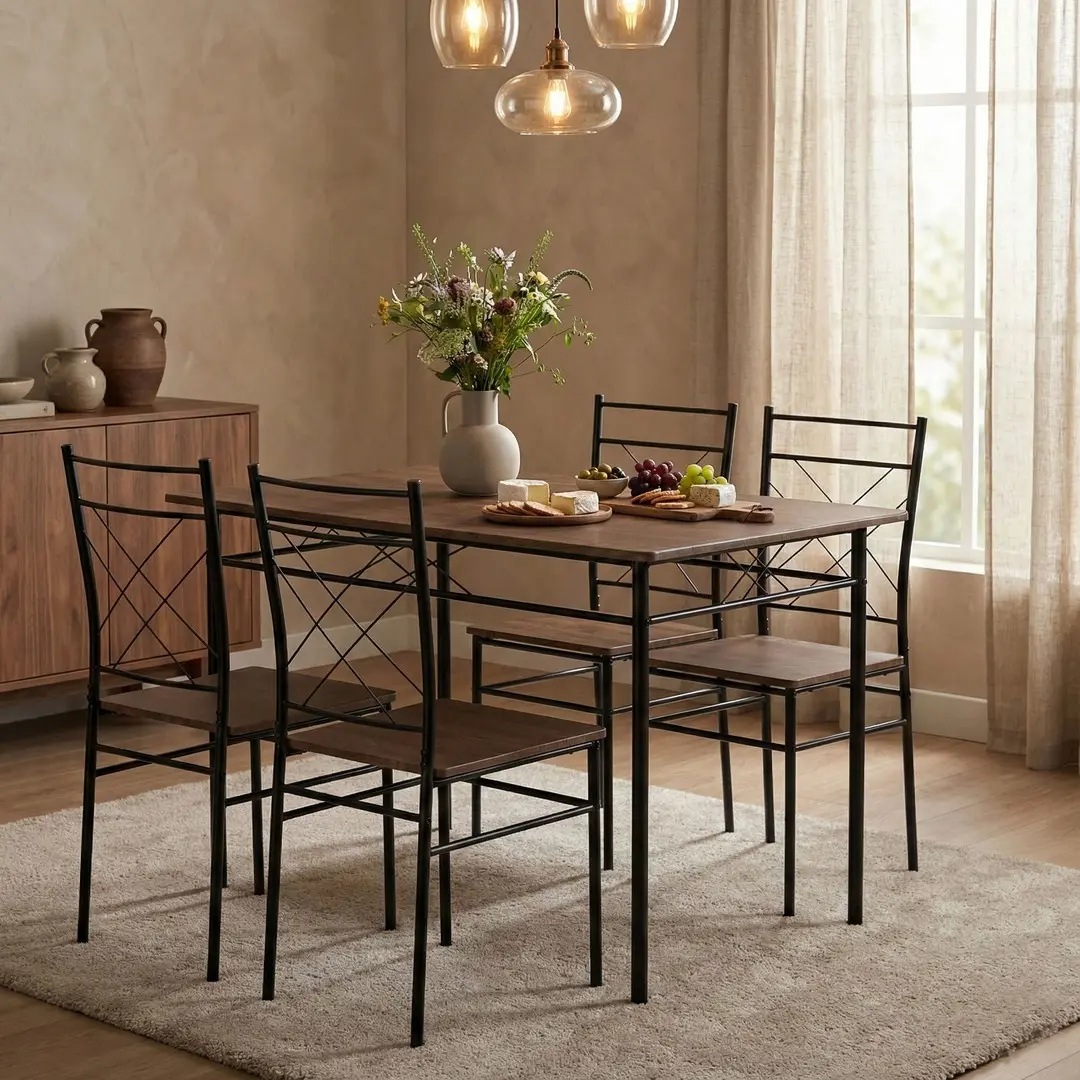 Set de sufragerie Modern Home VERONA-WD (Brown)