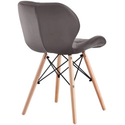 Set de sufragerie Modern Slider 140/180x80x80 Craft Oak Gray/Slate Gray + Sunrise C-22 Gray/Beech (1+4) Thumb