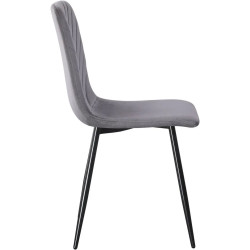 Set de sufragerie Modern Slider 140/180x80x80 Craft Oak Gray/Slate Gray + Yasen DC 5012 S Grey/Black (1+4) Thumb