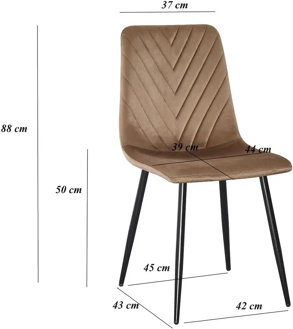 Set de sufragerie Modern Slider 140/180x80x80 Craft Oak Gray/Slate Gray + Yasen DC 5012 S Golden Brown/Black (1+4)