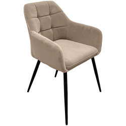 Set de sufragerie Modern Slider 140/180x80x80 Craft Oak White/Slate Gray + Fabrik Home Ugo Light Brown (1+4) Thumb