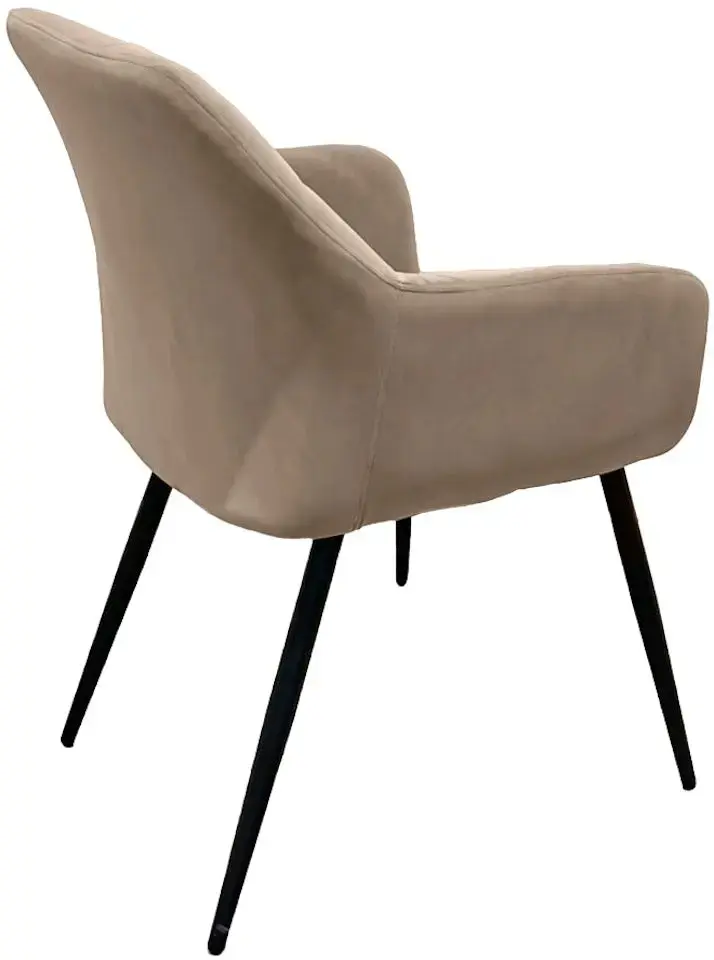 Set de sufragerie Modern Slider 140/180x80x80 Craft Oak White/Slate Gray + Fabrik Home Ugo Light Brown (1+4)