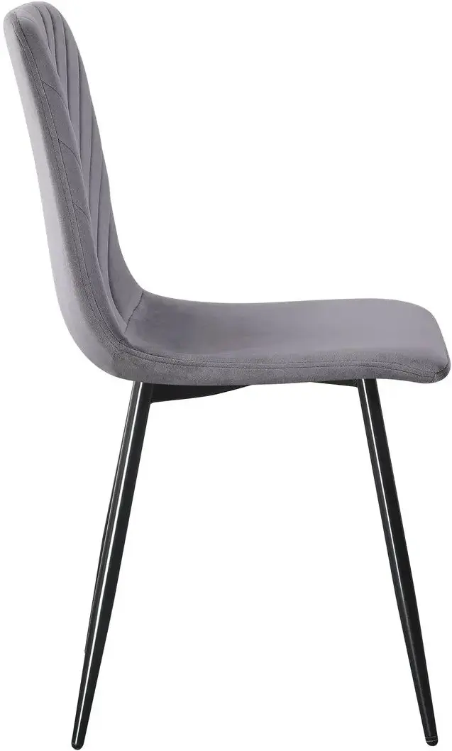 Set de sufragerie Modern Slider 140/180x80x80 Craft Oak White/Slate Gray + Yasen DC 5012 S Grey/Black (1+4)