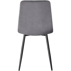 Set de sufragerie Modern Slider 140/180x80x80 Craft Oak White/Slate Gray + Yasen DC 5012 S Grey/Black (1+4) Thumb