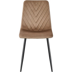 Set de sufragerie Modern Slider 140/180x80x80 Craft Oak White/Slate Gray + Yasen DC 5012 S Golden Brown/Black (1+4) Thumb