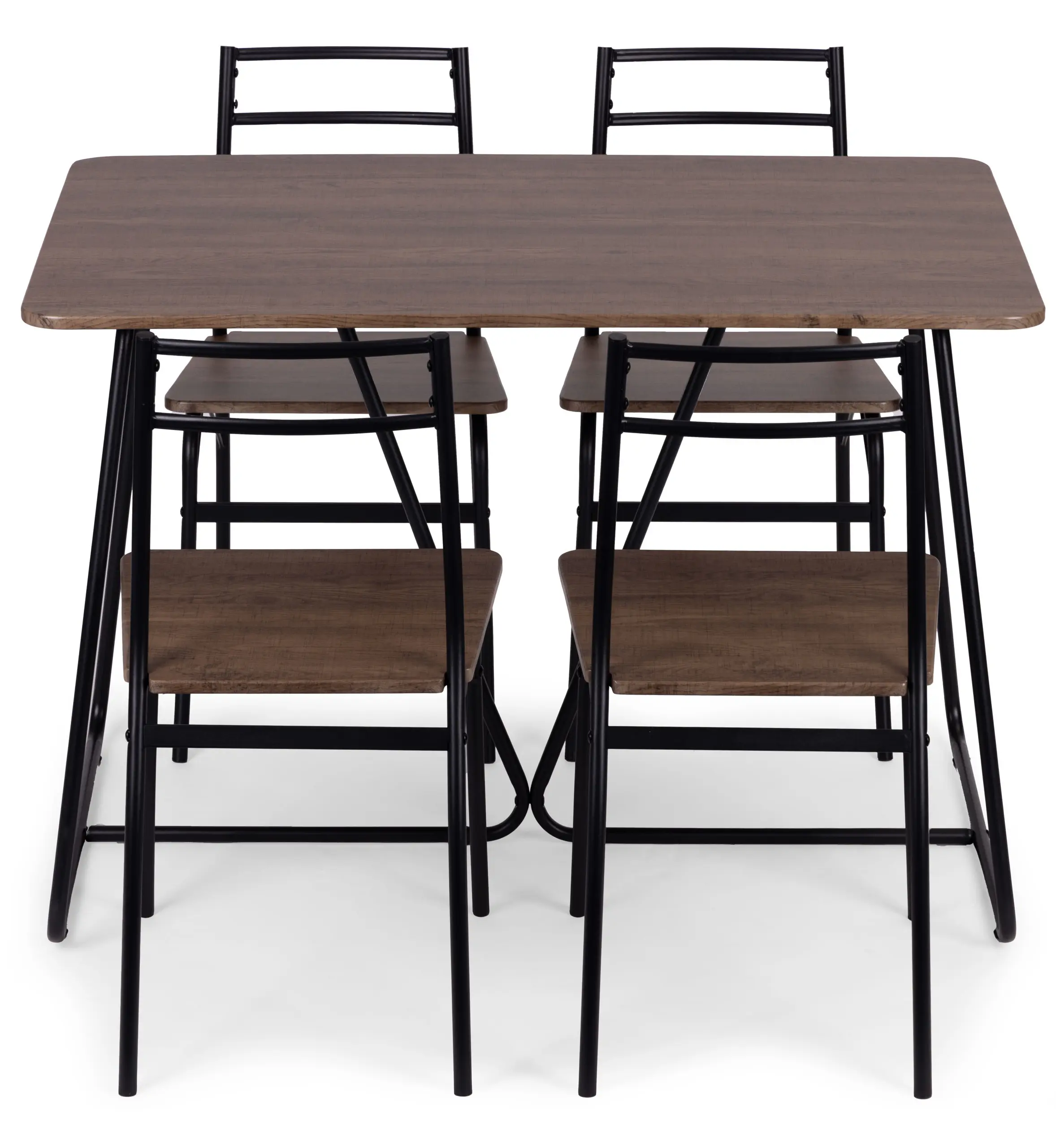 Set de sufragerie Modern Home Paris 1+4 (Brown/Black)