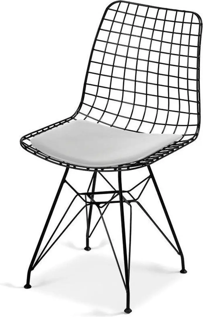 Обеденный набор Prestige Bendir 70x110cm 1+4 (White/Black) - 2