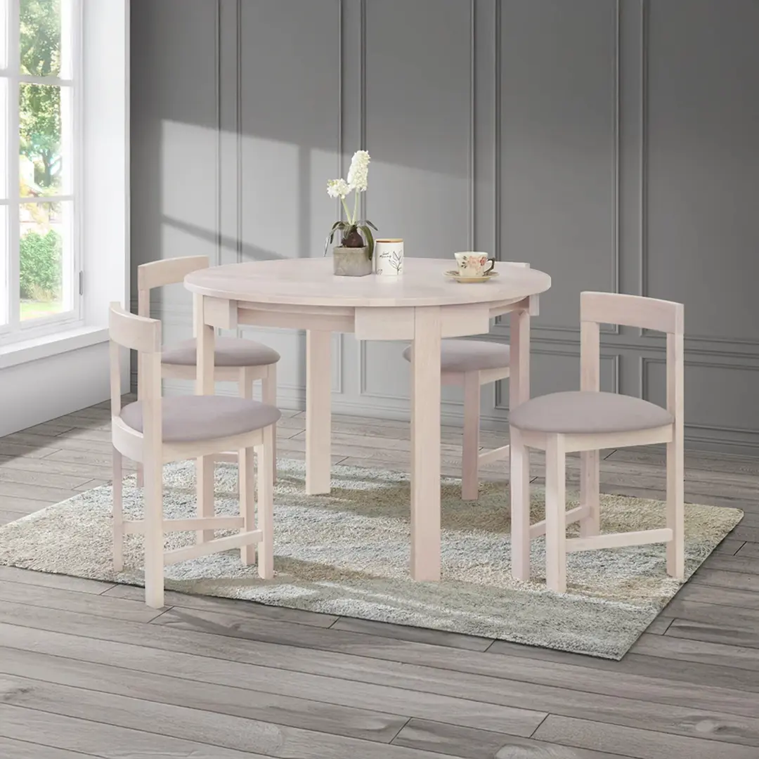 Обеденный набор Tempo Kondela Domio 1+4 (Beige/Grey)