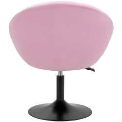 Кресло 4Rico QS-BL12B 150125 Velvet (Pink/Black) Thumb