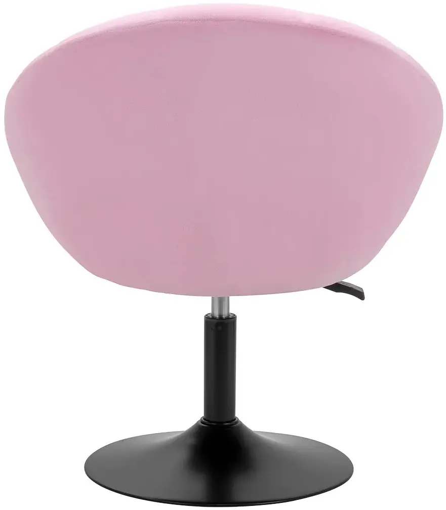 Кресло 4Rico QS-BL12B 150125 Velvet (Pink/Black)