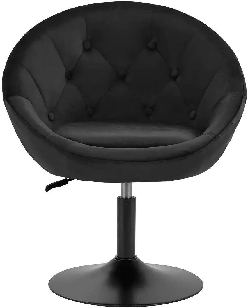 Кресло 4Rico QS-BL12B 151018 Velvet (Black) - 2