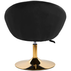 Кресло 4Rico QS-BL12G 148144 Velvet (Black/Gold) Thumb