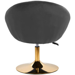 Fotoliu 4Rico QS-BL12G 148146 Velvet (Dark Gray/Gold) Thumb