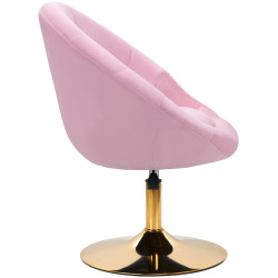 Fotoliu 4Rico QS-BL12G 151019 Velvet (Pink/Gold) Thumb