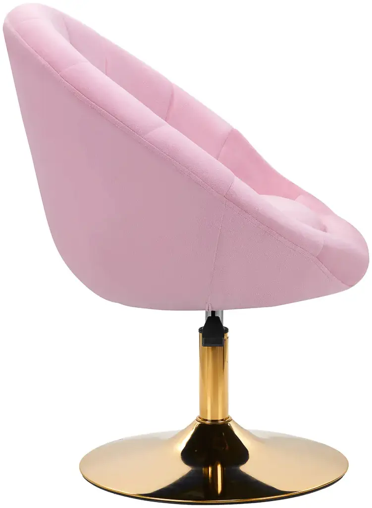 Fotoliu 4Rico QS-BL12G 151019 Velvet (Pink/Gold)