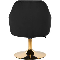 Fotoliu 4Rico QS-BL14G 148148 Velvet (Black/Gold) Thumb