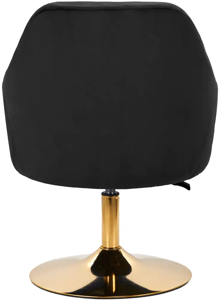 Fotoliu 4Rico QS-BL14G 148148 Velvet (Black/Gold)