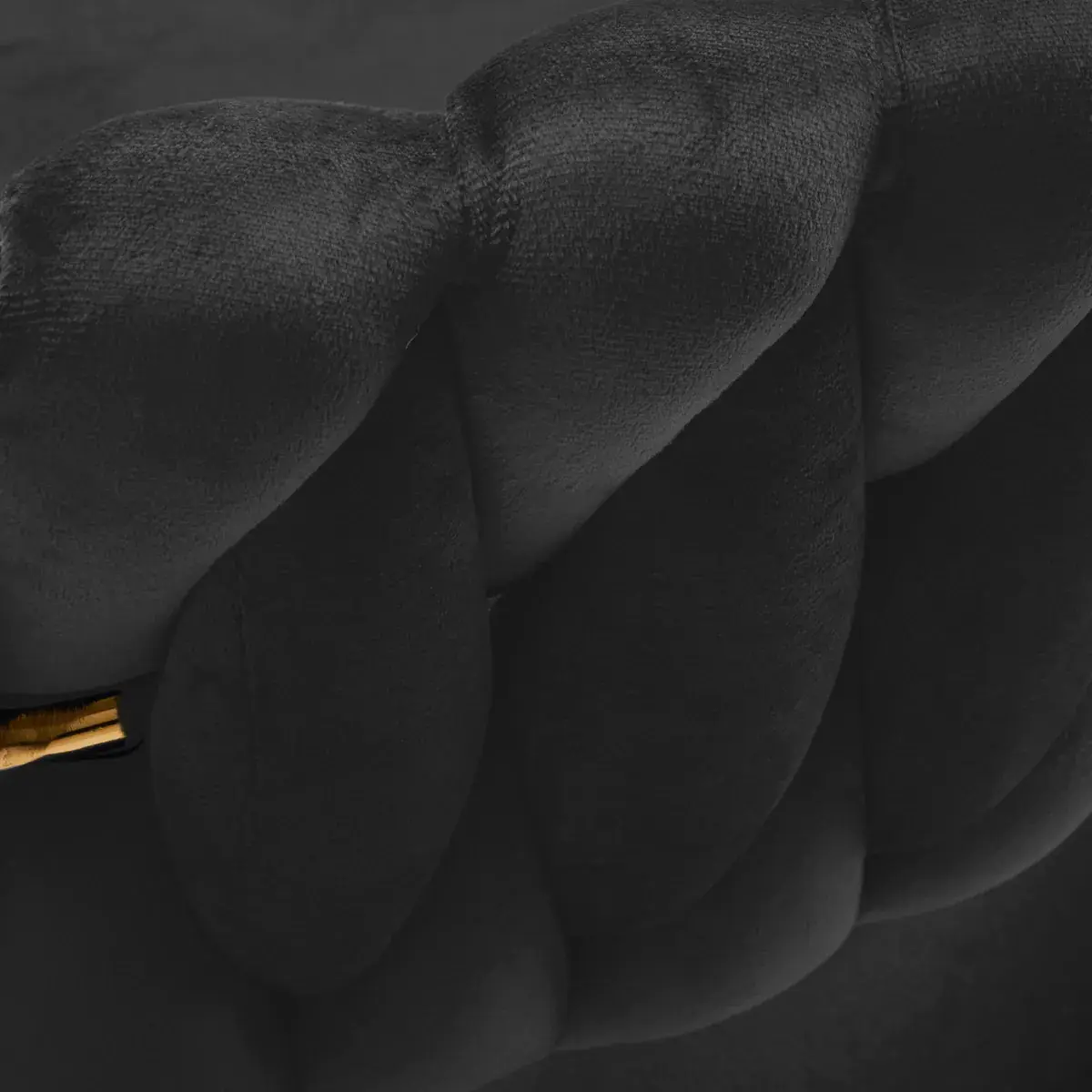 Fotoliu 4Rico QS-GW01G 148120 Velvet (Black/Gold)