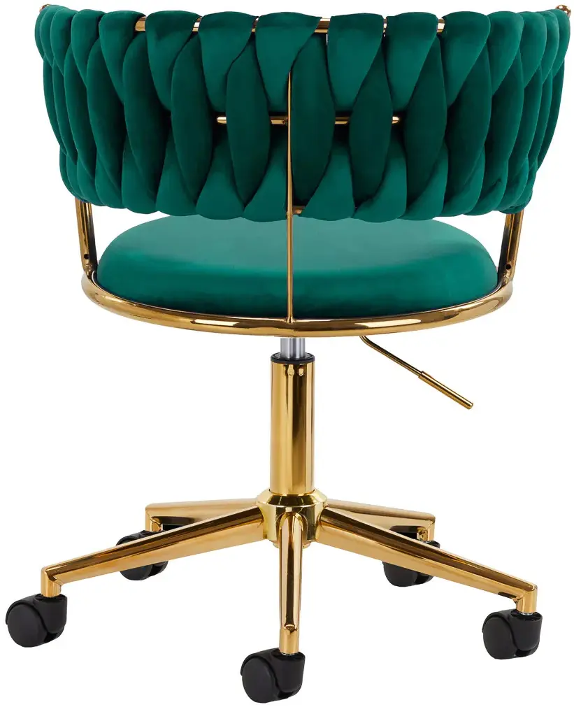 Кресло 4Rico QS-GW01G 148129 Velvet (Green/Gold)